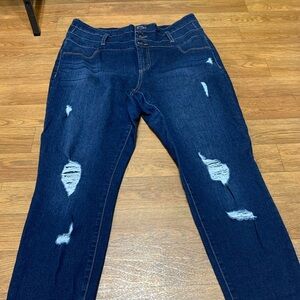 Women’s Rue21 jeans/ high rise ankle jeggings size 16